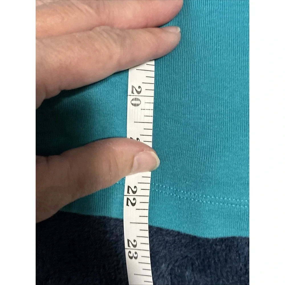 Wondershop Ladies Christmas/Feliz Navidad‎ Pajama Set-Size M-Teal (M9) - Picture 6 of 11